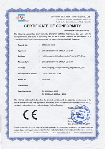 CE certification